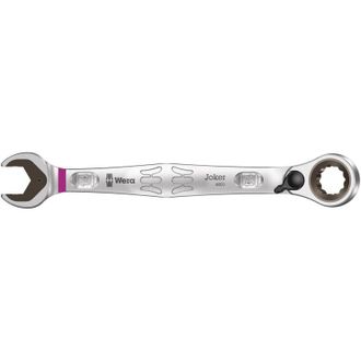 Wera Joker Switch Llaves Combinadas Con Carraca, Palanca De Inversi&oacute;n De Giro, 14 X 187 Mm