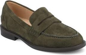 Journee Collection Brooks Penny Loafer in Olive at Nordstrom Rack, Size 7.5