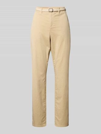 s.Oliver Red Label Regular Fit Chino aus Baumwoll-Mix in Ecru, Gr&ouml;&szlig;e 34