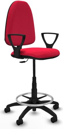 Piqueras y Crespo Silla De Oficina Piqueras Y Crespo Bfn01rn Rojo Alta