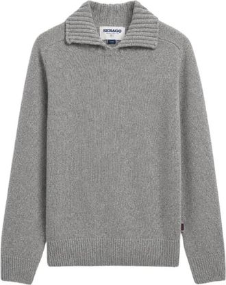 Sebago Zip-throughs - Heren - Polos - Grijs - L - Tops
