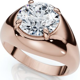 Pompeii3 Ceritified Mens 3Ct Diamond Wedding Anniversary Ring Gold Lab Grown