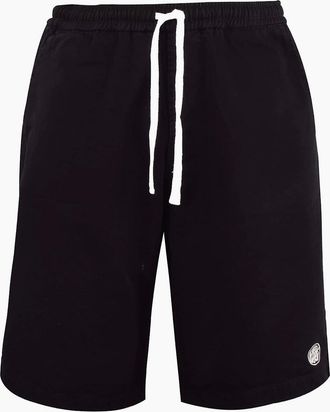 Pretty Green Mens Cargo Shorts with Straight Hem - Black - Size: 32/30/31