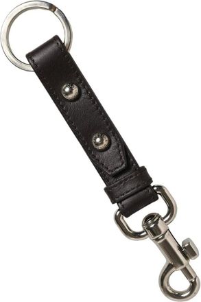 Dolce & Gabbana Portachiavi in Pelle con Dettaglio Logo - - Accessories - Donna - Nero - ONE SIZE
