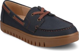 Journee Collection Marion Boat Shoe in Navy at Nordstrom Rack, Size 8.5
