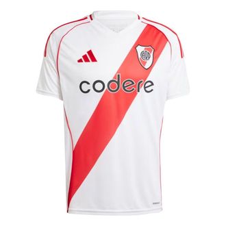 adidas Club River Plate 24/25 Home Asia Sizing White Red IX5098