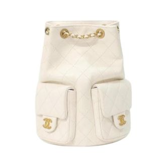 Chanel Zaino Pre-owned - - Pre-owned - Donna - Bianco - ONE SIZE