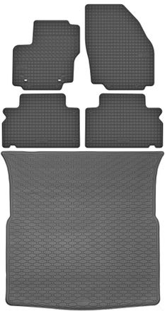 OEM Juego De Alfombrillas De Goma Para Coche Y Maletero Para Ford S-max I Van (2006-2015)