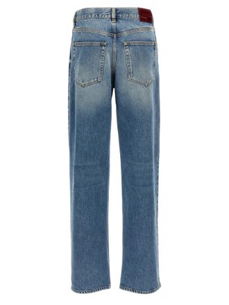 Gucci Womens Blue Cotton Boyfriend Jeans Clothing