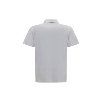 Gucci Mens White Cotton Polo Shirt