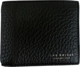 The Bridge Portafoglio Bifold Manfredi - - Accessories - Donna - Nero - ONE SIZE