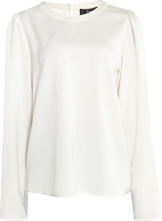 Faina Bloes met lange mouwen Dames wolwit