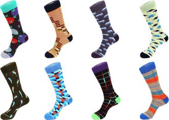 Unsimply Stitched 8 Pair Combo Pack Socks
