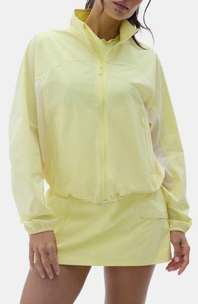Halfdays Gwen Packable Jacket in Limoncello/Pear Sorbet at Nordstrom, Size X-Large