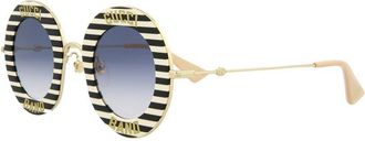 Balenciaga Gucci Womens Gg0113s 44Mm Sunglasses