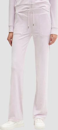 OEM Pantalones Deportivos Juicy Couture Pink Layla De Tiro Bajo Para Mujer, Talla Xs