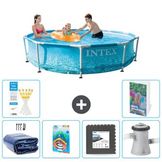 Intex Piscina Con Estructura Redonda - 305x76 Cm - 7-piezas S3
