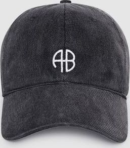 Anine Bing Jeremy Baseball Cap in Washed Smoke Grey at Nordstrom