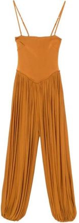 Zimmermann Jumpsuits, female, Brown, Size: L Trousers