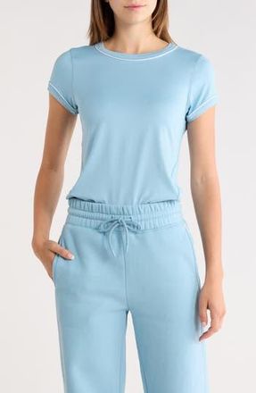 90 Degree by Reflex Super Soft Synergy Crewneck T-Shirt in Blue at Nordstrom Rack, Size X-Small