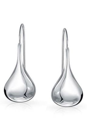 Bling Jewelry Sterling Silver Puffed Raindrop Earrings at Nordstrom Rack