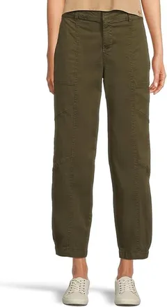 Sanctuary Sahara Tapered Pants Womens Dress Pants Burnt Olive : 26 28, Cotton/Spandex
