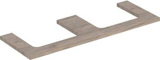 Keramag Keramag - Geberit One Placa De Lavabo, Doble Recorte, Para Lavabo De