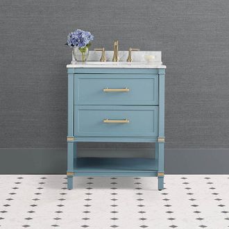 Frontgate Charlton 27 Powder Bath Vanity - Amalfi - Frontgate