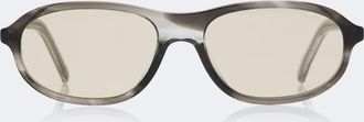 Prada Iconic Plaque oval sunglasses