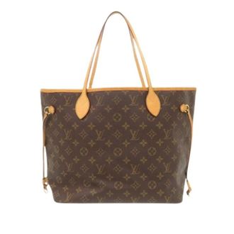 Louis Vuitton Pre-owned Tote Bags, female, Brown, Size: ONE SIZE Pre-owned Neverfull MM
