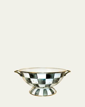 MacKenzie-Childs Courtly Check Large Colander