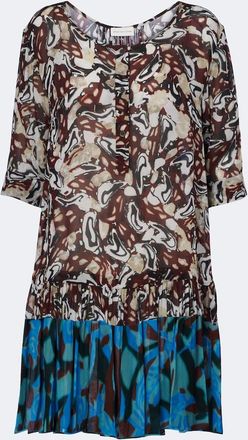 Dries Van Noten Printed minidress
