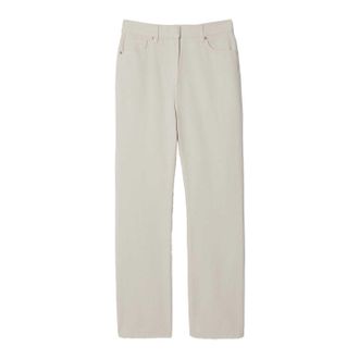 Lacoste Dames/Dames Twill 5 Zakken Broek (Grijs)