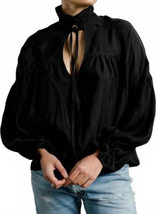 A Bronze Age Louie Top In Crow