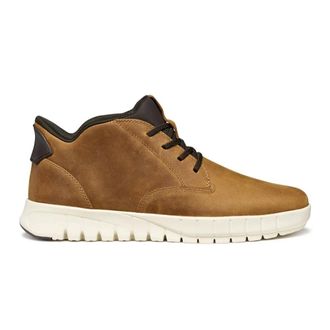 Geox Schoenen, Heren, Bruin, 40 EU, Leer, Flextride Plus Enkellaarsjes