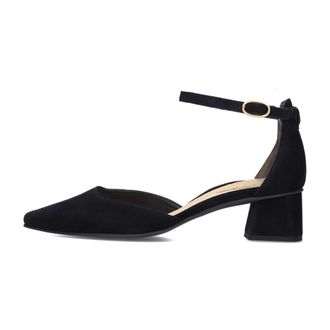 Paul Green Schoenen, Dames, Blauw, 38 1/2 EU, Leer, Elegante donkerblauwe sandalen