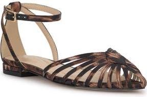 Jessica Simpson Eulean Ankle Strap Sandal in Natural 02 at Nordstrom Rack, Size 7.5