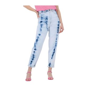 Lee Jeans, Dames, Blauw, W30, Denim, Stella Tapered Dames Jeans Blauw
