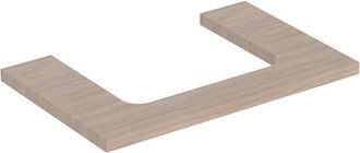 Keramag Keramag - Placa De Lavabo Geberit One, Recortable En El Centro, Para Lavabo