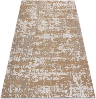 RugsX Rugsx - Carpet casa, eco sisal Boho vintage 2809 cream / yellow, recycled carpet beige 133x190 cm