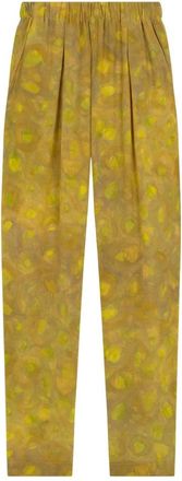 Cortana Broeken, Dames, Geel, S, Silk Harem Broeken