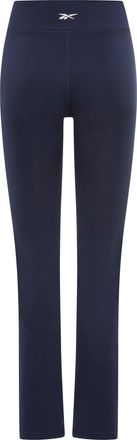 Reebok Trainingstights REEBOK CORE HIGH RISE BOOTCUT PANT, Damen, Gr. XS, N-Gr, vector navy, Obermaterial: 91% Polyester, 9% Elasthan, Hosen Trainingstights