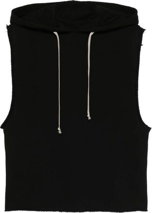 Rick Owens Sleeveless Hooded Tank Top