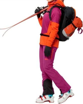 Jack Wolfskin Womens Alpspitze Tour Pants In New Magenta