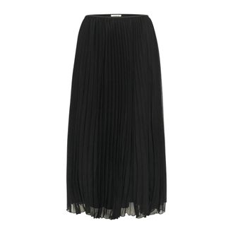 Soaked In Luxury Dames, Rokken, Zwart, Maat: M Viscose