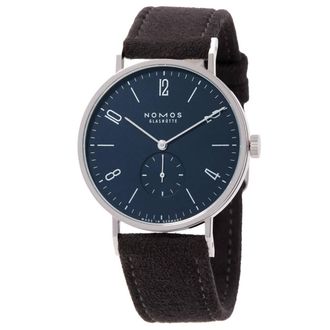 NOMOS Glash&uuml;tte Tangente Deep Blue Dial Mens Watch 167
