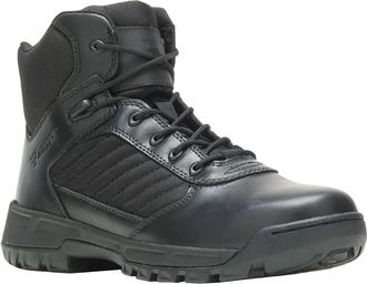 Bates Mens Bates Tactical Sport 2 Mid Black Leather Composite Toe Work Boots HAWK048