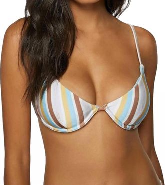 O'Neill Seville Underwire Bikini Top In Mimosa