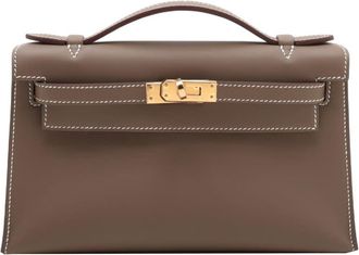 Herm&egrave;s Pre-owned Hermes Swift Kelly Pochette 22 Ladies X395XS1GQDKPOY78