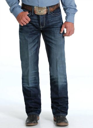 Cinch Grant Rinse Jeans In Indigo